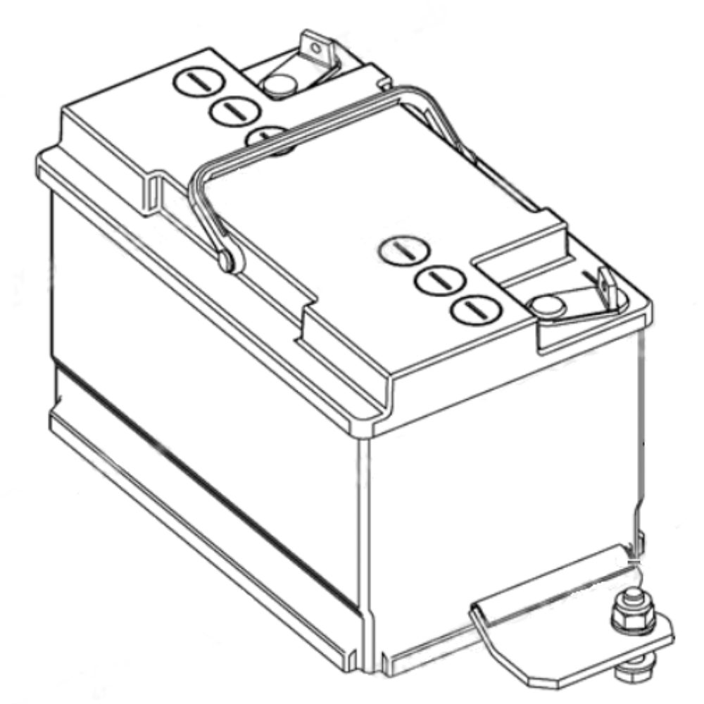 Empower Your JCB 30 Plus with Genuine 332/L2518 Battery (12V-CCA-SAE) | SafeSparesOnline
