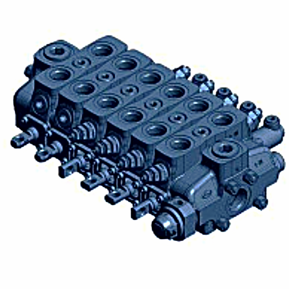 Case Construction 47374694 6 Spool Control Valve Assembly