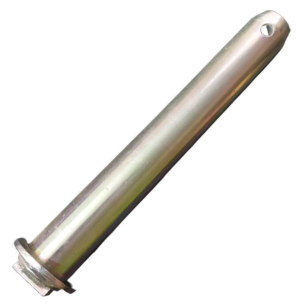 47546538 Backhoe Bucket Pin installed on machine arm