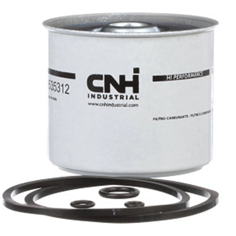 Front View of CASE 84535312 Fuel Filter