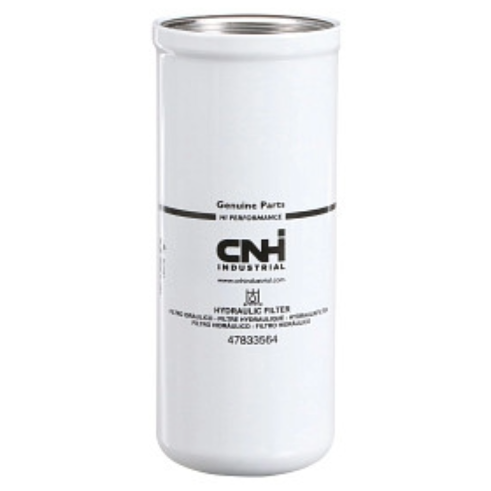 Case Construction Genuine 47833564 Hydraulic Oil Filter - Back View