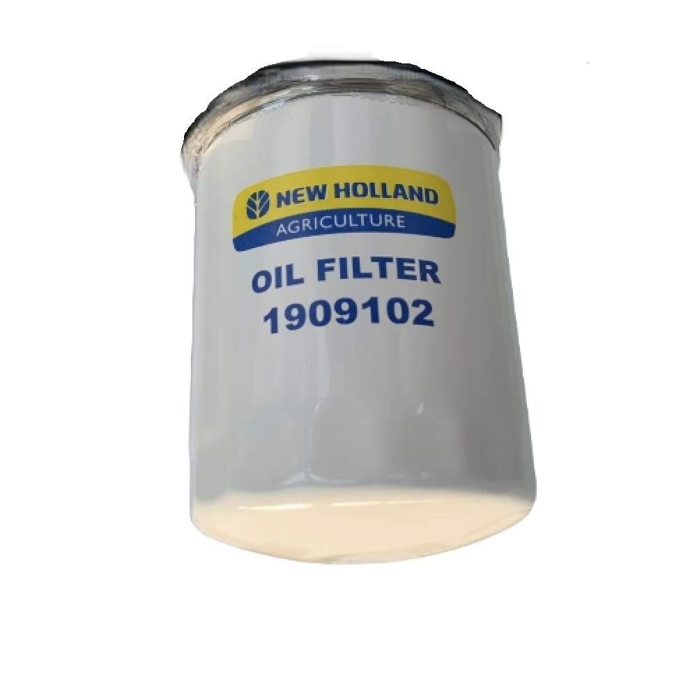 Front View of New Holland Engine Oil Filter 1909102