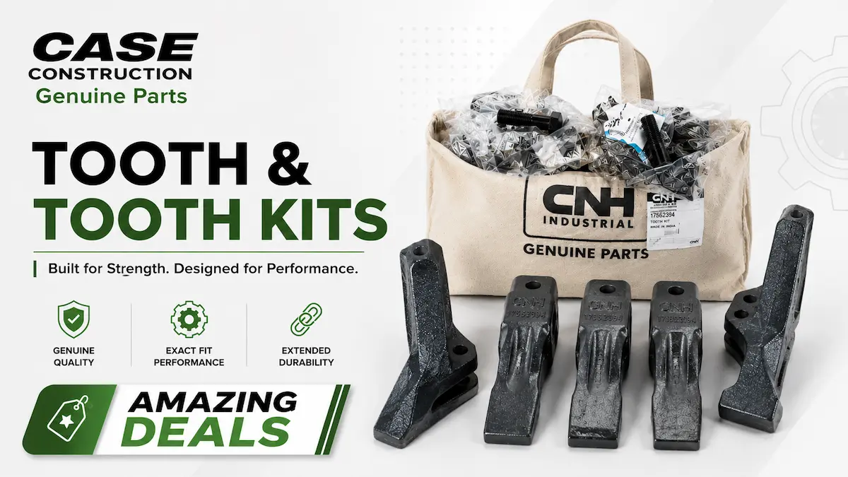 Case Genuine Tooth and Tooth Kits
