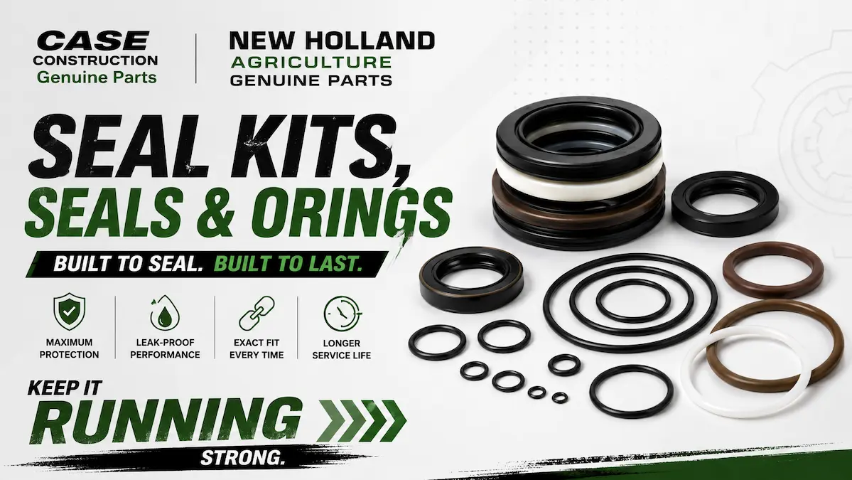 Case & New Holland Seal Kits, Seals and O-Rings