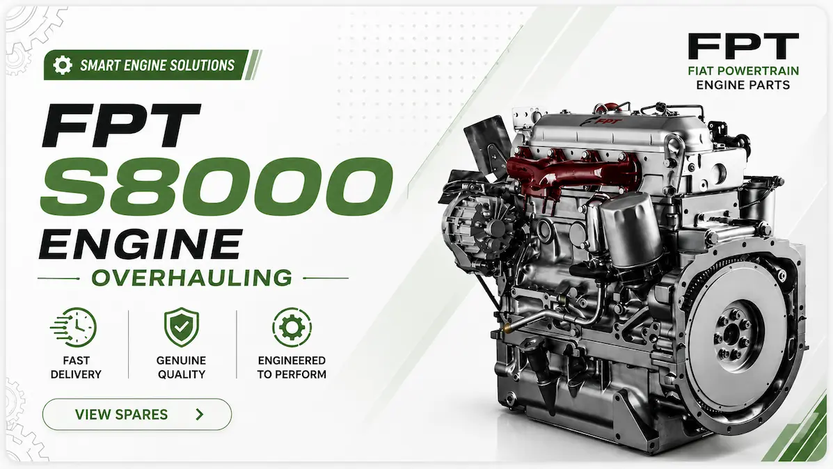 FPT S8000 Engine Overhaul Parts