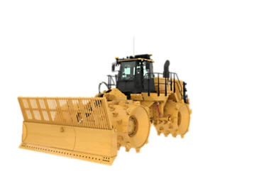 Landfill compactor spares