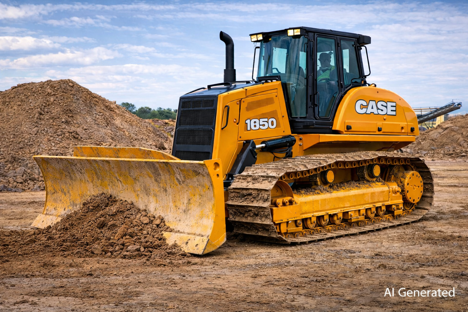 Case 1850 Crawler Dozer