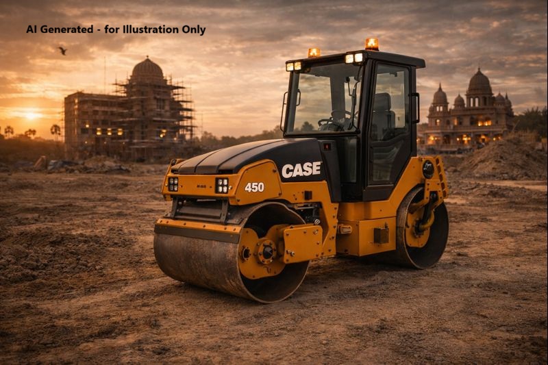 Case 450 Doble Drum Baby Compactor