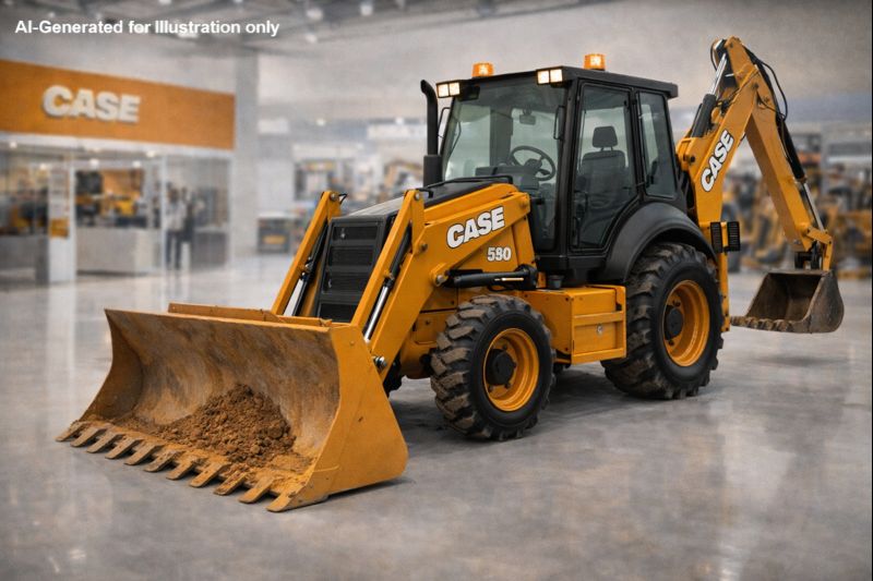 Case Construction 580N Series Backhoe Loader
