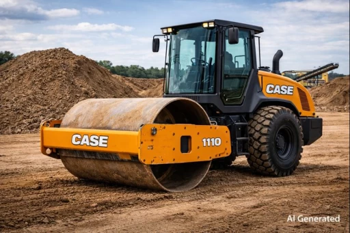 Case 1110 Single Drum Soil Compactor
