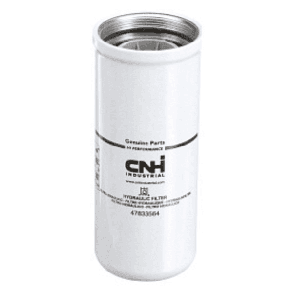 Case Construction Genuine 47833564 Hydraulic Oil Filter - Front View