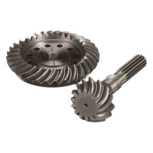 Right Side View of Case Bevel Gear Set
