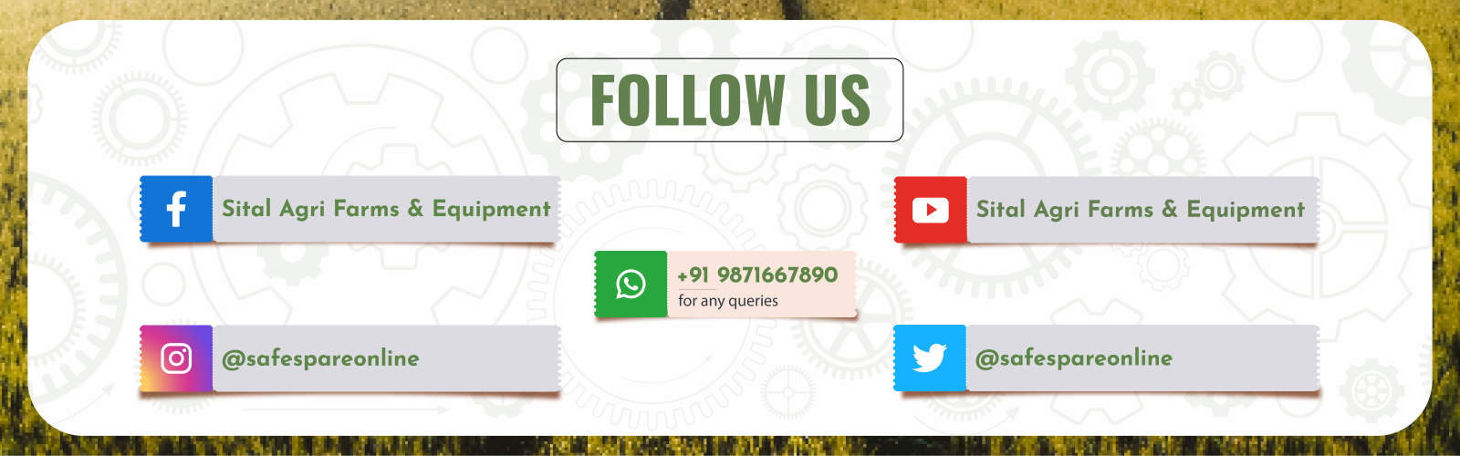 Follow Us on Social Media - Stay Connected!